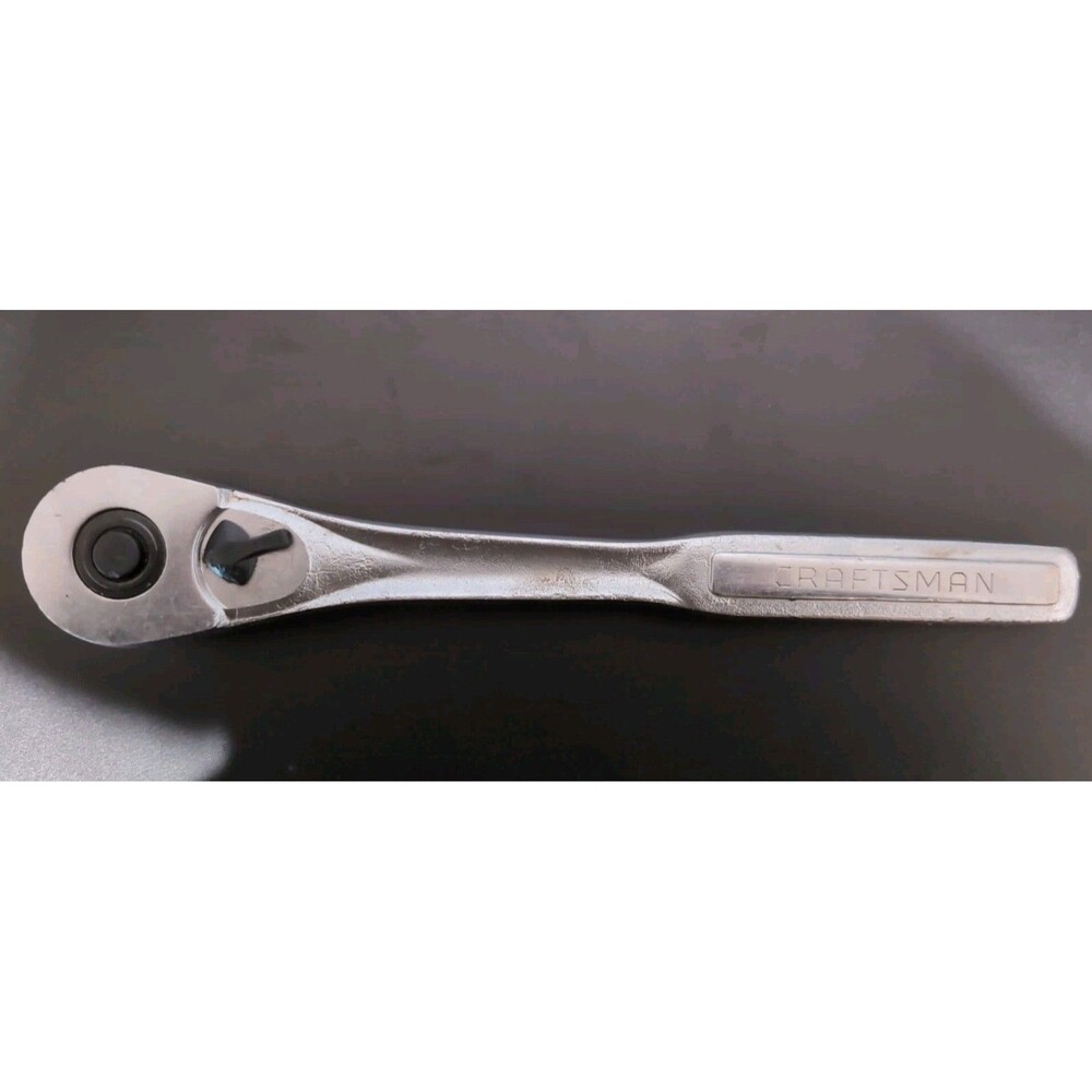VINTAGE CRAFTSMAN VM 44809 1/2" Drive Quick Release Ratchet 10" Made in USA EUC